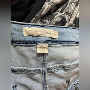 cute patchwork jeans